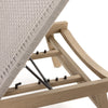 Delano Outdoor Chaise - Thick Grey Rope