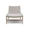 Delano Outdoor Chaise - Thick Grey Rope