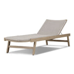 Delano Outdoor Chaise - Thick Grey Rope