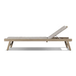 Delano Outdoor Chaise - Thick Grey Rope