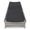 Delano Outdoor Chaise - Thick Dark Grey Rope