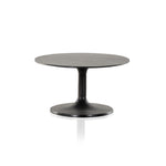 Simone Oval Coffee Table - Raw Black