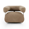 Gareth Swivel Chair - Nubuck Silver