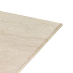 Arum Dining Table - Cream Marble