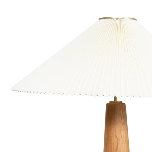 Nora Floor Lamp - Light Oak