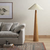 Nora Floor Lamp - Light Oak