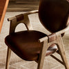 Rowanoke Dining Armchair - Havana Brown