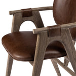 Rowanoke Dining Armchair - Havana Brown