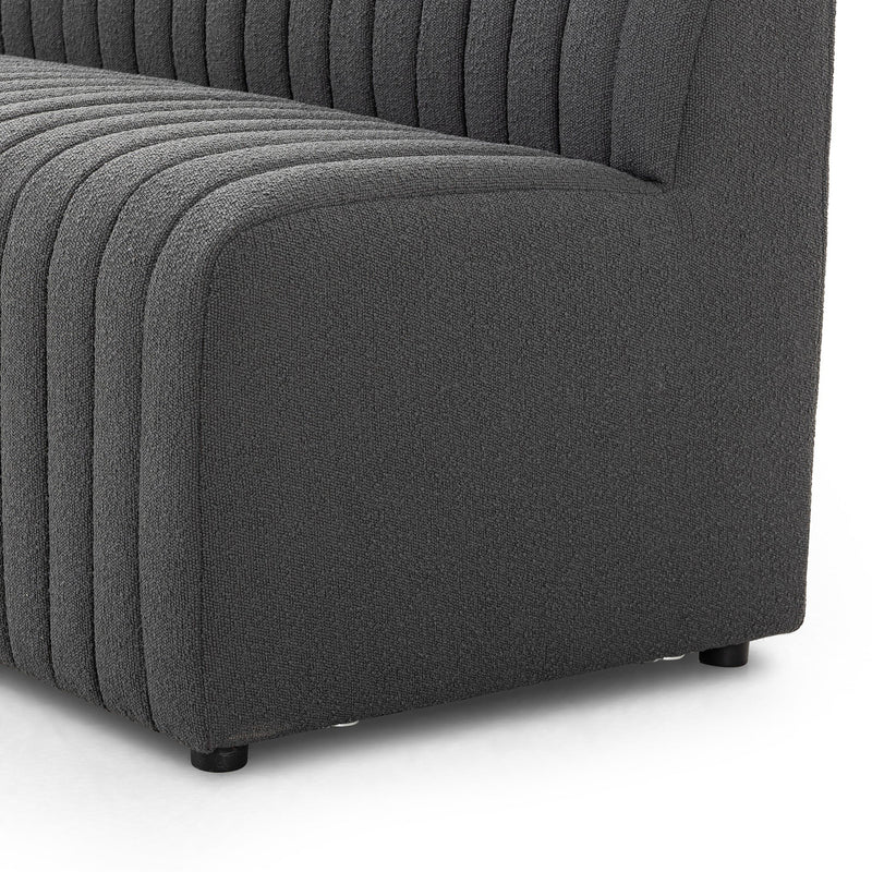 Build Your Own: Augustine Dining Banquette - FIQA Boucle Charcoal