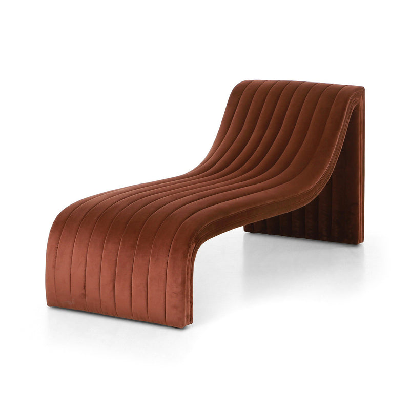 Augustine Chaise Lounge - Surrey Auburn