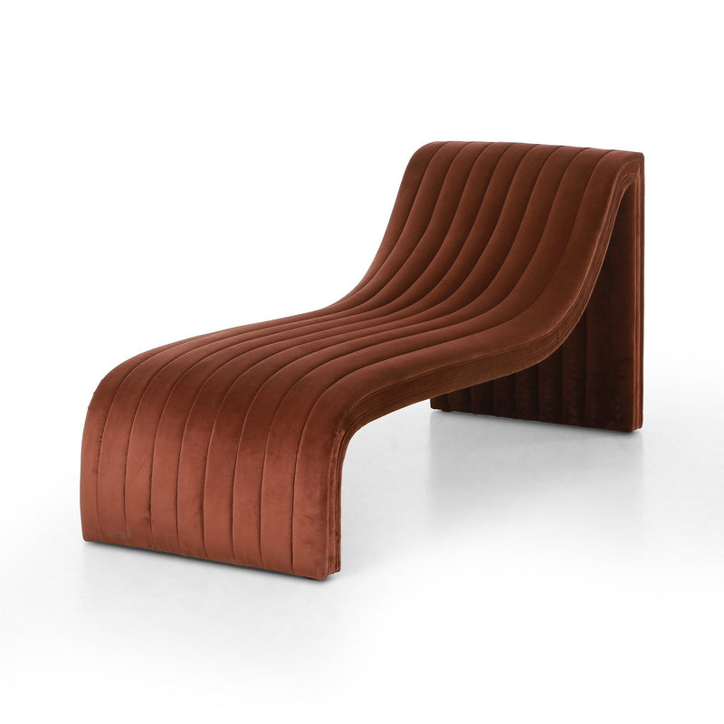 Augustine Chaise Lounge - Surrey Auburn