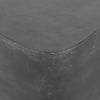 Basil Square Outdoor End Table - Aged Grey