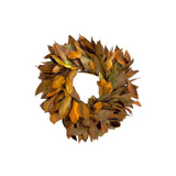 22″ Preserved Orange Diamond Eucalytus Wreath
