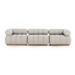 Roma Outdoor 3-Piece Sectional - Faye Ash