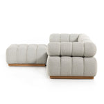 Roma Outdoor 3-Piece Sectional - Faye Ash