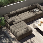 Roma Outdoor 3-Piece Sectional - Alessi Fawn