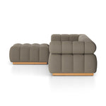 Roma Outdoor 3-Piece Sectional - Alessi Fawn