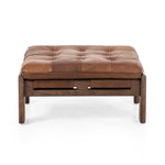 Halston Ottoman - Heirloom Sienna