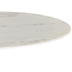 Lucy Round Dining Table - White Marble