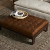 Halston Cocktail Ottoman - Heirloom Sienna