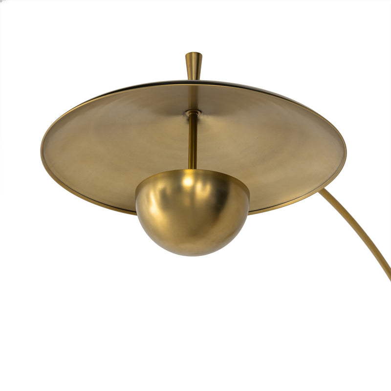 Bennington Sconce - Antique Brass Iron