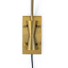 Bennington Sconce - Antique Brass Iron