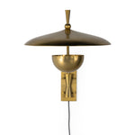 Bennington Sconce - Antique Brass Iron