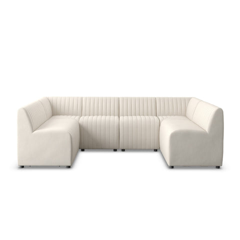 Augustine Dining Banquette, U Shape - Capri Oatmeal