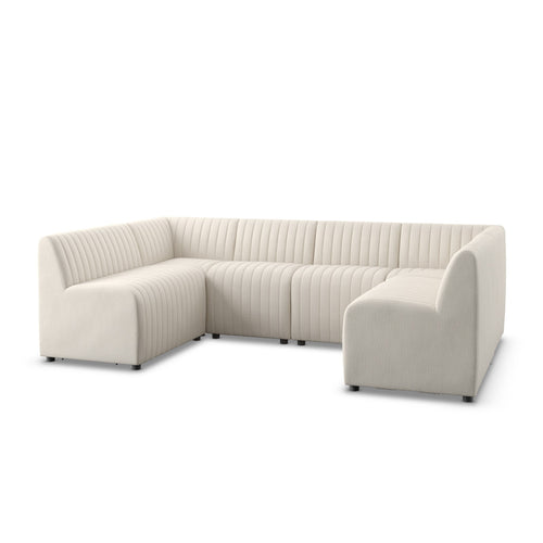 Augustine Dining Banquette, U Shape - Capri Oatmeal