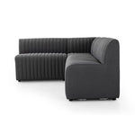 Augustine Dining Banquette, L-Shape - FIQA Boucle Charcoal