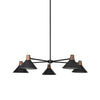 Cullen Chandelier - Powder Coated Black