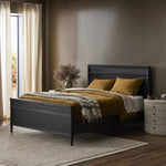 Toulouse Bed - Distressed Black