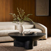 Sante Coffee Table - Raw Black