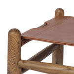 Nino Accent Stool - Dakota Tobacco