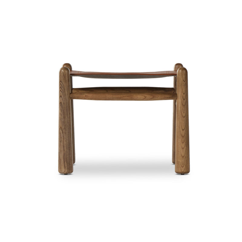 Nino Accent Stool - Dakota Tobacco