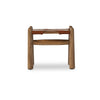 Nino Accent Stool - Dakota Tobacco