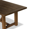 Stewart Outdoor Dining Table - Stained Heritage Brown-FSC