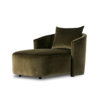 Farrah Chaise Lounge - Surrey Olive