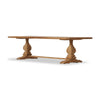 Novell Outdoor Dining Table-111" - Reclaimed Natural FSC