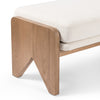 Conlen Accent Bench - Gibson White