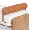 Conlen Accent Bench - Gibson White