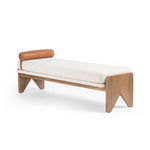 Conlen Accent Bench - Gibson White