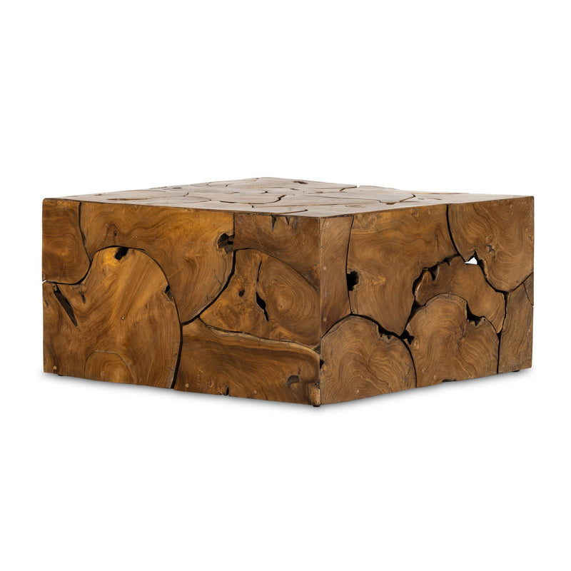 Tomlin Outdoor Bunching Table - Teak Root