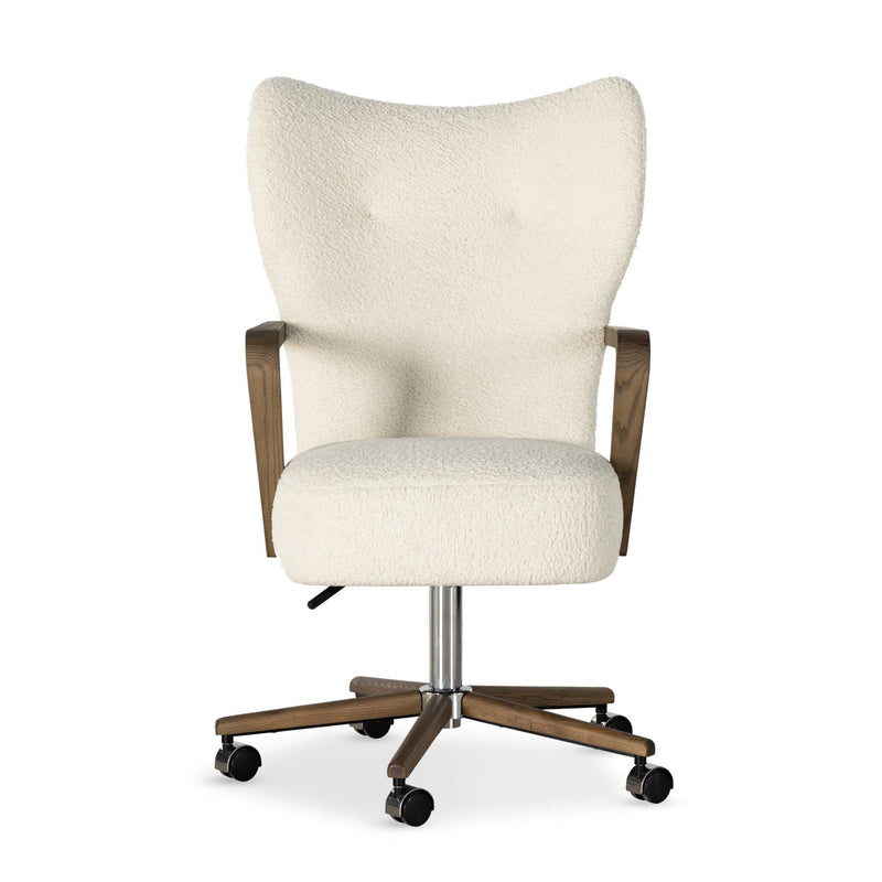 Melrose Desk Chair - Sheepskin Natural