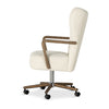 Melrose Desk Chair - Sheepskin Natural