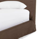 Daphne Slipcover Bed - Brussels Coffee