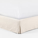 Aidan Slipcover Bed - Brussels Natural