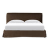 Aidan Slipcover Bed - Brussels Coffee