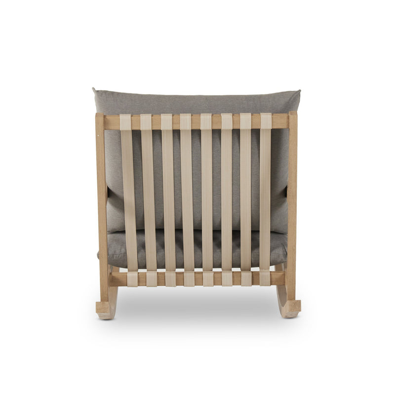 Aiken Outdoor Rocking Chair - Venao Charcoal