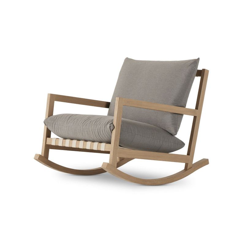 Aiken Outdoor Rocking Chair - Venao Charcoal